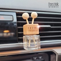 프럼홀릭 클린코튼 큐브클립 송풍구방향제 자동차 디퓨저 차량용 디퓨져 선물 리필 5ml, 샌달우드