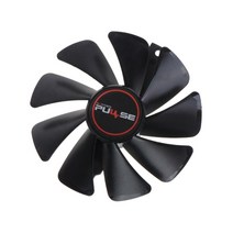 5700XT 1/2 개 95mm FD10015M12D 6 핀 그래픽 카드 냉각 팬 사파이어 RX 5700XT RX5700 RX5600XT VGA 쿨러, 01 A