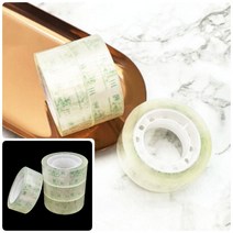 위월천 투명 유리 테이프 세트 초강력테이프 접착력강한테이프 얇은투명테이프 강력접착테이프