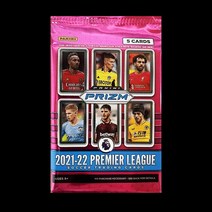 프리미어 리그 축구 카드 모자이크 프리즘 싱글 팩, 패키지 8번