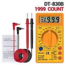 lcd digital handheld multimeter dt830b mini voltmeter ammeter ohm tester 7501000v acdc multi 229, 멀티미터 디지털