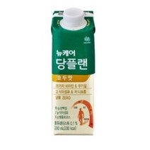 뉴케어 당플랜 호두맛 당뇨환자영양식, 200ml, 10개