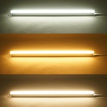 LED T5 간접조명 300mm 600mm 900mm 1200mm 인테리어등 슬림 형광등 LED바 간접등, B03_2 원형 LED T5 10W 600mm 전구색