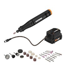 웍스 마커엑스 WX739L 20V 무선 회전 도구 키트, MAKERX Rotary Tool Hub