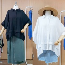 가오리밑단프릴블라우스 KT141