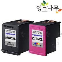 삼성 INK-M185XL C185XL 재생잉크 SL-J1680 SL-J1780W SL-J1780DW SL-J1685 SL-J1785DW 대용량, (정품대비2배용량) INK-M185XL 블랙, 1개