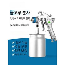 페인트분사기 뿌리는기계 도장 에어리스 무선페인트 후끼, 16. 이하라 W-77 하단 구경 3.0
