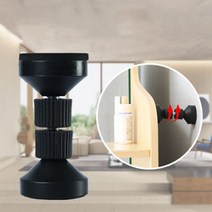 프리지아 가구 고정 흔들림방지 스토퍼 경첩 진동방지패드 받침, 4-흔들림방지-11cm