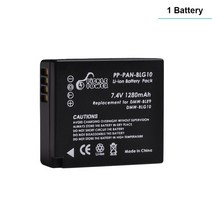 파나소닉 루믹스 DC-LX100 II용 배터리 충전기, 08 1 Battery