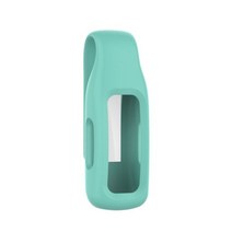 애플워치 갤럭시워치 스탠드 충전독 거치대 액세서리 화면 보호 케이스 전체 커버 홀더 Fitbit 인스파이어 2 스마트 워치 교체 팔찌 쉘 클립 보호기, teal