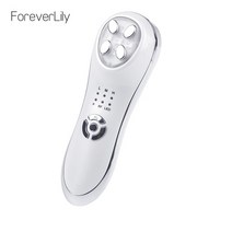부스터힐러 가정용 리프팅 아쿠아 필링 물광5인 1 RF EMS LED 광자 얼굴 리프팅 뷰티 마사지기 메조테라피, 01 No Box, 01 No Box