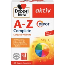 도펠헤르츠 A Z 컴플리트 40정 Doppelherz A-Z Complete, 1개