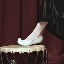 벨라걸스 한국무용 한국 무용화 무용신발 코슈즈, 화이트, 240mm