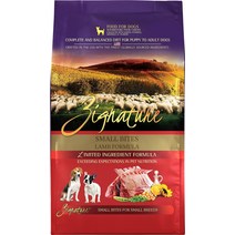 지그네이처 캥거루 포뮬러 스몰 바이트 건사료, 4-lb bag