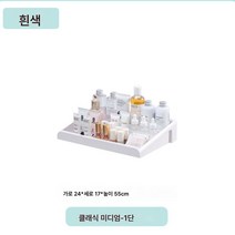 Z3JC 화장품 수납 투명 서랍형 방진 대용량 메이크업 박스 화장품정리대, Z3JC 스몰1단-화이트