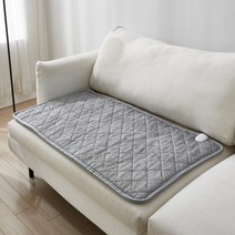 한일전기장판 탄소카본매트 2인 전기방석 진그레이 (50*90)