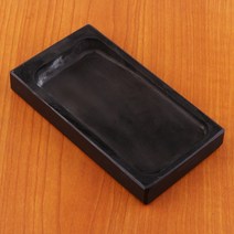 서예 벼루 중국 및 수묵화를 위한 검은 잉크 스톤 천연 벼룩은 잉크를 부드럽고 섬세하게