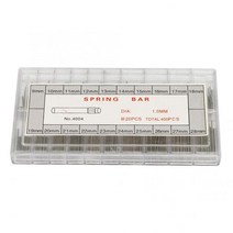 시계 수리용품 줄줄이기 줄조절 줄공구 오프너 1개/상자 20mm 실버 시계 밴드 바 스트랩 링크 핀 금속 수리