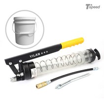 Tspeed 투명 구리스펌프 말통용 / 카트리지용, 1개
