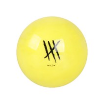 와일드엑스 3피스 칼라 파크골프공, 네온, 1개