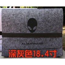 노트북가방 델 에어리언웨어 Alienware13 14 15.6 17 18인치노트북 컴퓨터 이너백 파우치, C08-다크그레이 17.3inch이너백