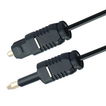 3.5mm 플러그-토스링크 오디오 케이블 디지털 SPDIF 광섬유 코드 금도금 스피커 블루레이 플레이어 Xbox 전, 01 Black_05 5 m