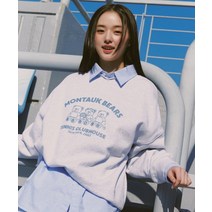스파오 테니스 스윗베어 스웨트셔츠 기모 SPMWD11G01