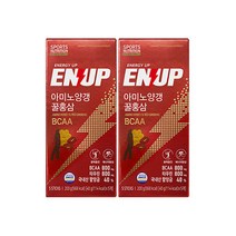 엔업 아미노양갱 꿀홍삼, 40g, 2box