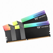 써멀테이크 DDR4-3200 CL16 TOUGHRAM RGB 블랙 패키지 (영샵)