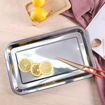 업소 카페 스텐 쟁반 빵트레이 사각 조리 준비 용품, 본상품선택, 본상품선택