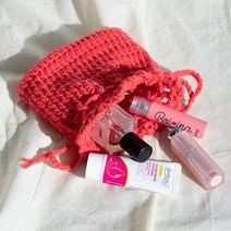 야나 프리그 립스틱 파우치 DIY 패키지 (동영상도안), 329버건디, 1개입