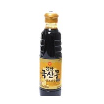 샘표 국산콩 간장 프리미엄, 500ml, 3개