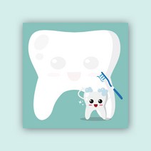 피에스준 예쁜 떡메모지 디자인 모음 메모지, 1개, 떡메 012. 치카치카 캐릭터 디자인