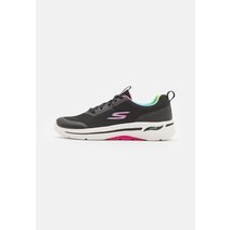 유럽정품 Skechers Performance 스케쳐스 퍼포먼스 GO WALK ARCH FIT - 워킹 스니커즈 블랙/핫 핑크