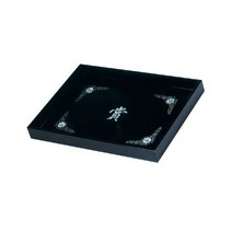 자개 상장함 대 40x55x5.5cm 상장받침대 시상식쟁반, 블랙