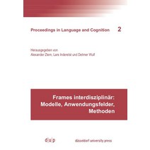 Frames Interdisziplinär: Modelle Anwendungsfelder Methoden Paperback, Dusseldorf University Press