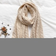 여성을 위한 디자인 긴 니트 스카프 새로운 겨울 따뜻한 스키니 네커치프 레이디 모직 원사 넥타이