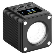 Ulanzi-L2RGB 미니 COB RGB 비디오 라이트 마그네틱 풀 컬러 LED 사진 조명 Gopro DSLR SLR 스마트 폰 라이트, WHITE