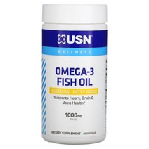 USN North America Inc. 오메가3 피쉬 오일 1 000mg 소프트젤 90정옵션확인필수
