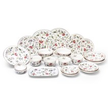 게이또 버킹검 4인 홈세트 24P 빈티지 앤틱 신혼 그릇 식기 세트