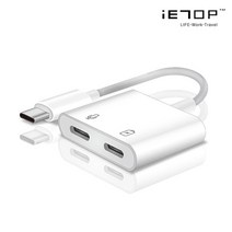 MH-CM36s C타입 충전&통화 &음악감상 2 in 1 어댑터 PD 60W 고속 충전 지원, 1개