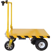 4륜 대차 전동 밧데리카 전동손수레 농업용 동력 전동수레 리프트 운반 카트 운반차, 76 x 57CM 배터리 24V12A