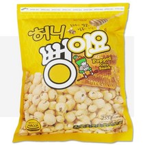 달콤 바삭 추억의간식 허니뻥이요 지퍼백 대용량 255G 무료발송