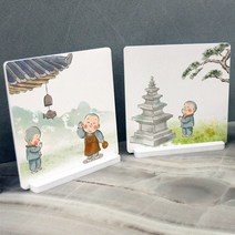 th146-스탠드액자2P_불교일러스트4