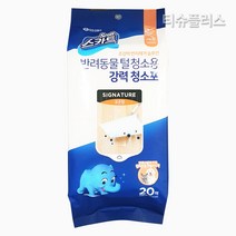 [스카트] 반려동물털 청소용 강력 청소포 표준형 20매, 5팩