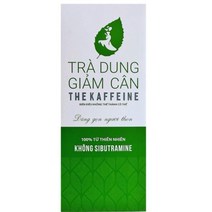 The Kaffeine Tra Dung Giam Can 베트남 다이어트차, 2개