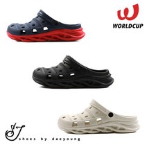 [SJshoes] EVA 소재로 가벼운 쿠션이 푹신푹신한 어글리 샌들 월드컵 크루