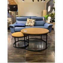 모던하우스 천호점 가구 스피로 라운드소파테이블 2P세트 LS0721004, 사진참조