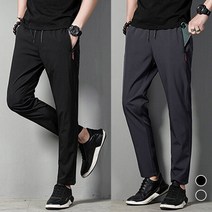 남성 여름 슬림핏 스판 바지