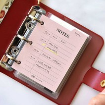 종이 문구사이트 투명카드포켓 타임플랜 리필 일상 기록 미니공 계획세우기 리스트 꾸미기 3공 인덱스패드 다꾸지 투스트 스케줄관리 다이어리 문구쇼핑몰 노트 투두 떡메모지 내지